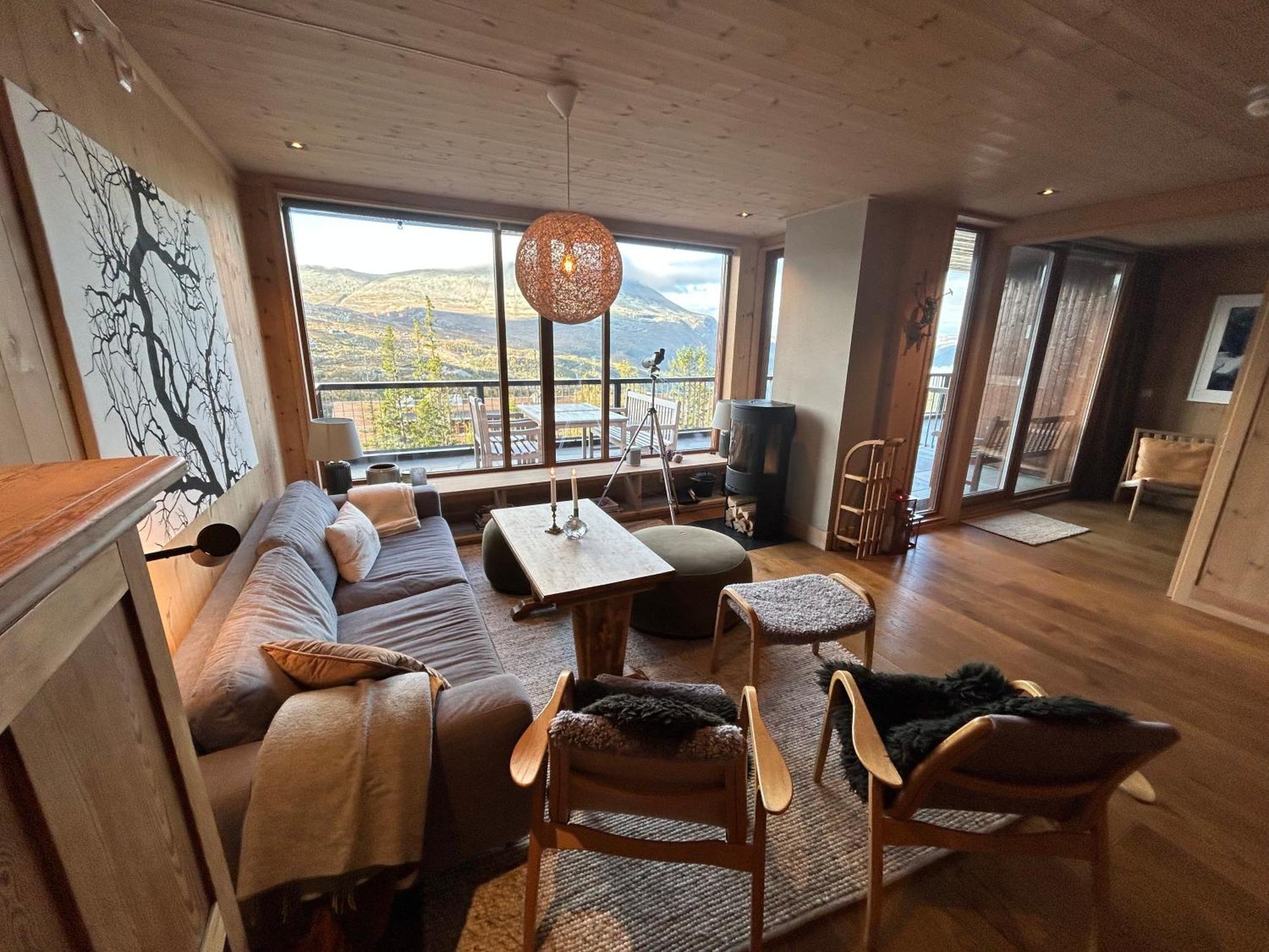 Astonishing Mountain Lodge At The Top Of Gaustablikk, 25M2 West Facing Terrace, 3 Bedrooms Exterior foto